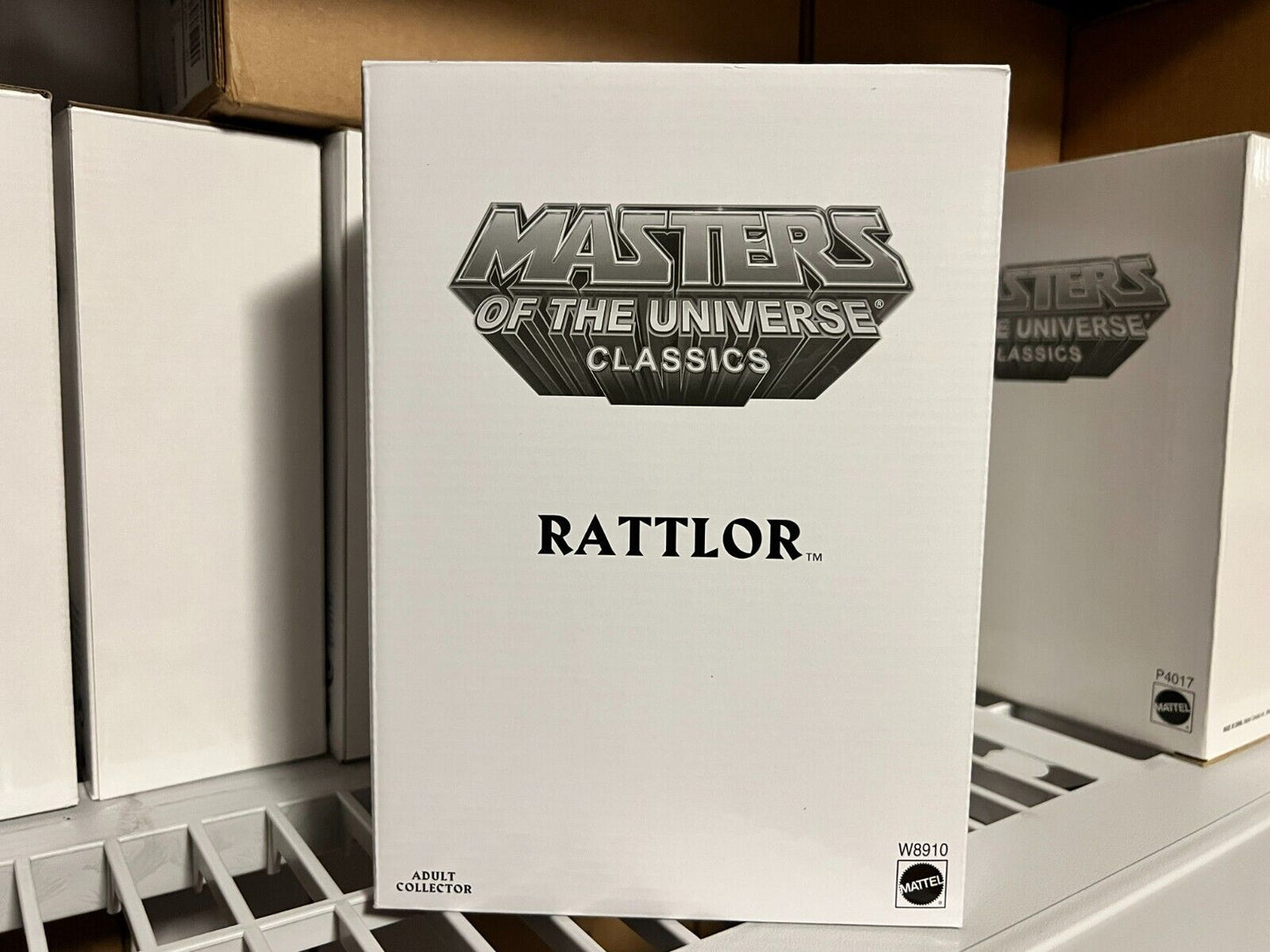 Mattel MOTU Classics Rattler with mailer box
