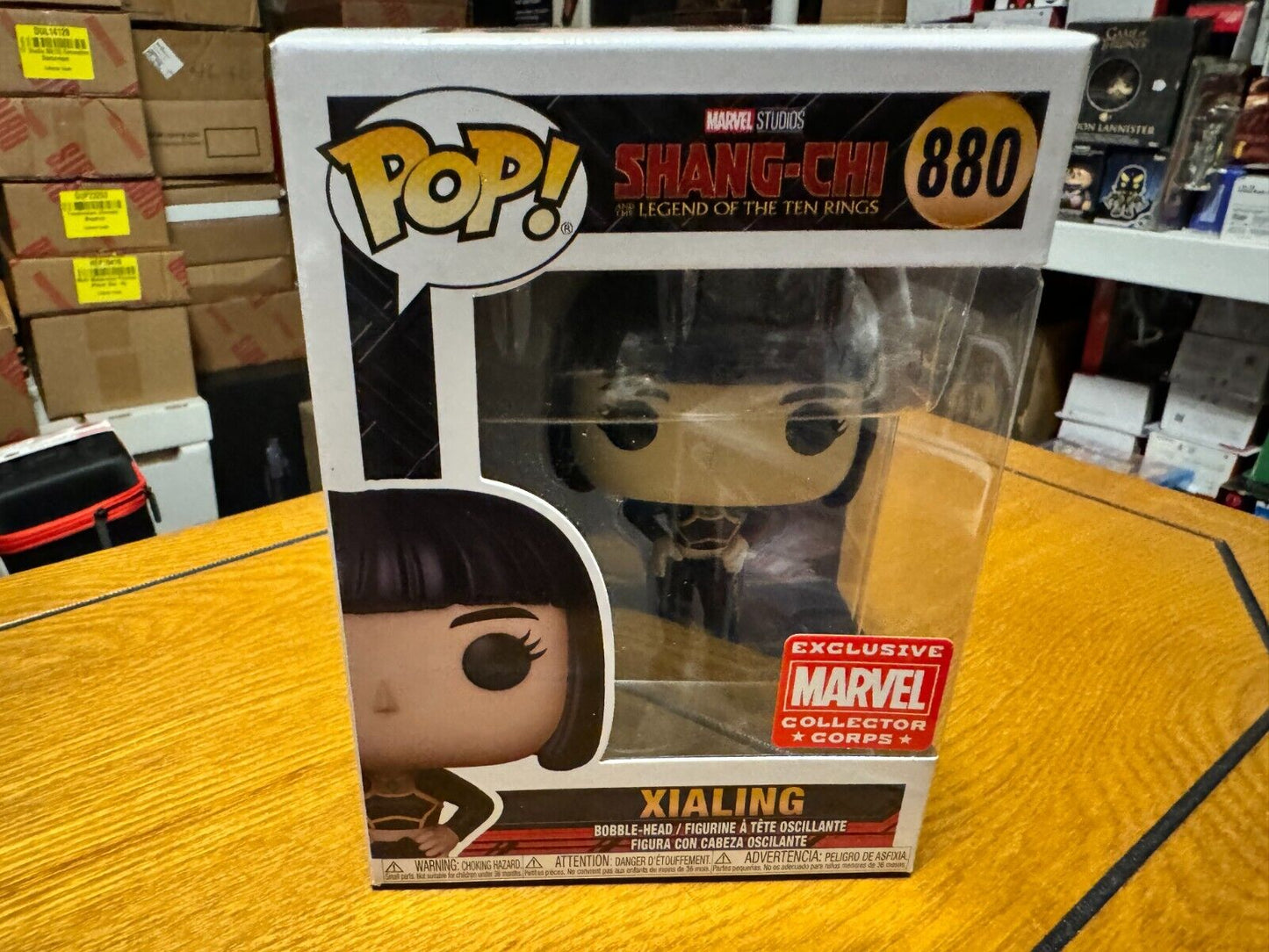 Funko Pop Xialing 880 Marvel Shang-Chi Legend of the Ten Rings Collector Corps