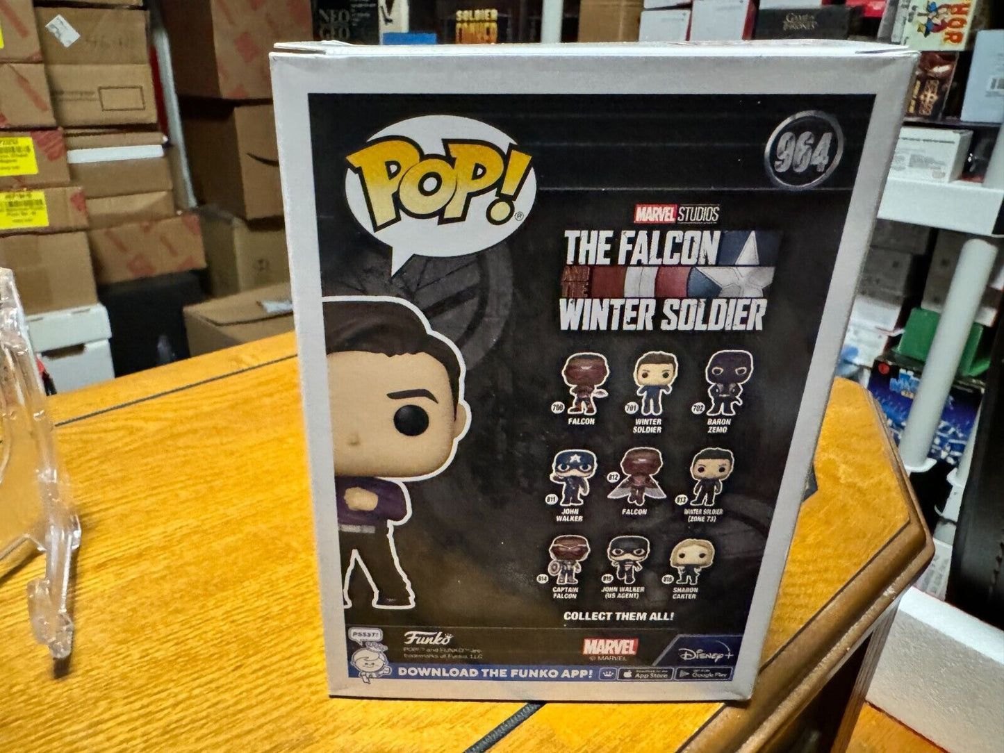 Funko POP! The Falcon & The Winter Soldier - Baron Zemo #964 - Collector Corps