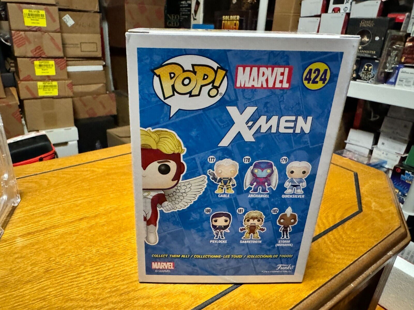 Funko Pop! Vinyl: Marvel - Angel - Amazon (Exclusive) #424