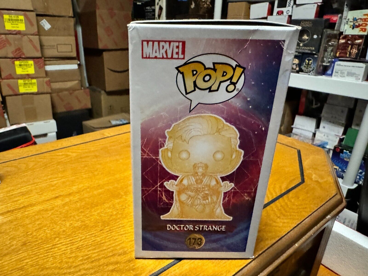 Funko Pop Doctor Strange (173) Vinyl Figure Marvel Collector Corps Exclusive