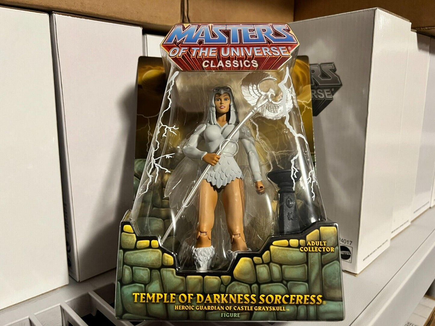 Mattel MOTU Classics Temple of Darkness Sorceress with mailer box