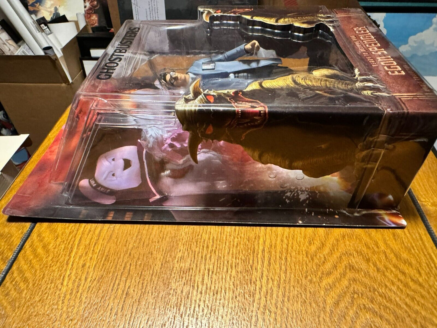 Mattel Ghostbusters Ready to Believe You Egon Spengler with mailer box