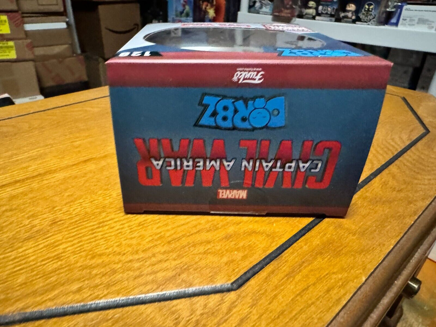 Funko Dorbz Marvel Collector Corps Exclusive Civil War Iron Man Unmasked #128