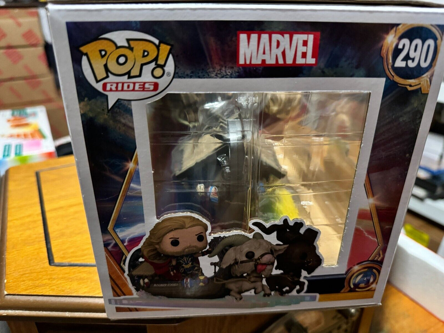Funko Pop! Rides: Marvel - Thor Goat Boat #290