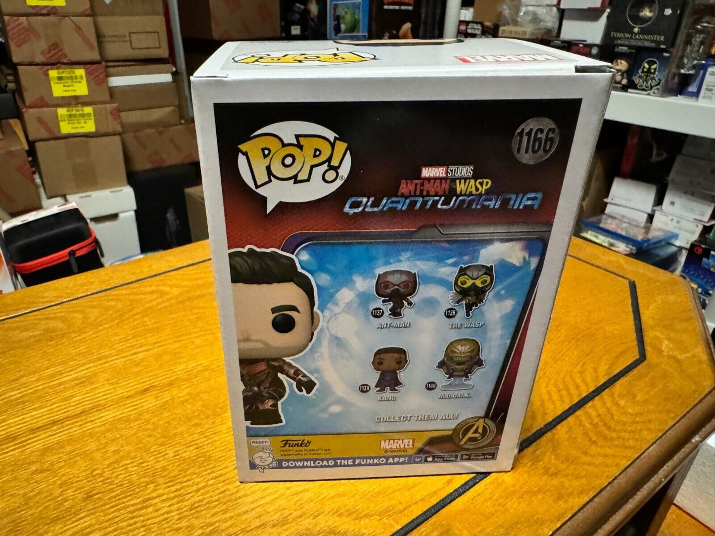 Funko Pop! Ant-Man 1166 - Ant-Man & Wasp Quantumania Marvel Collector Corps