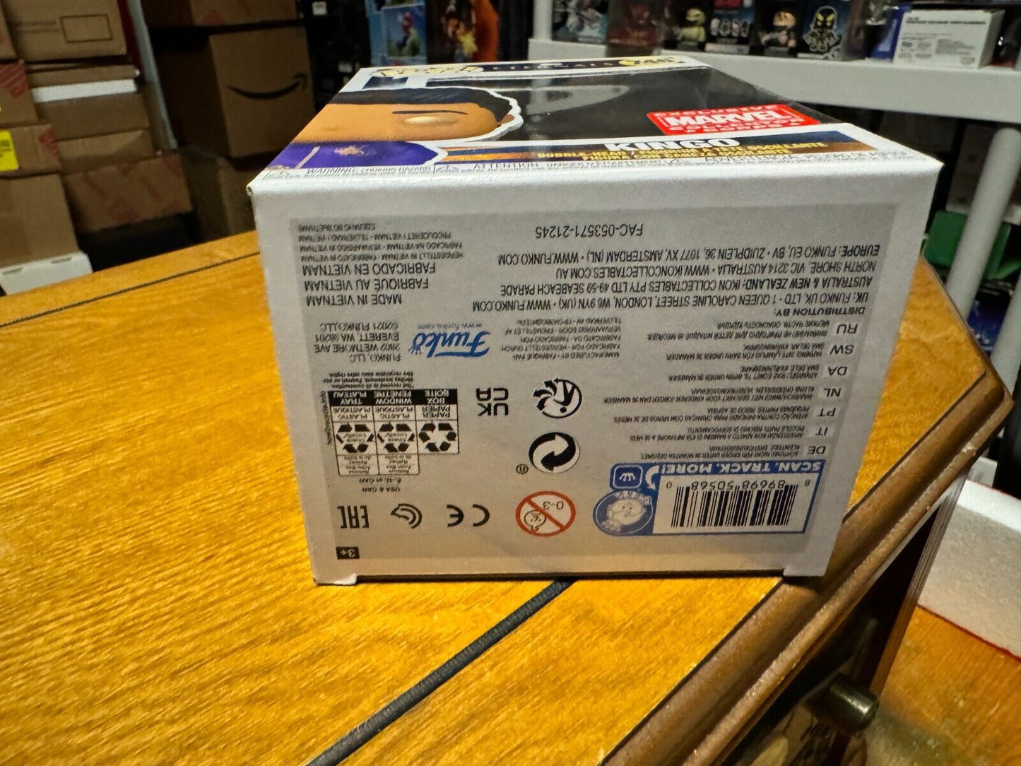 Funko Pop! Marvel Eternals Kingo #746 Marvel Collector Corps Exclusive Vinyl
