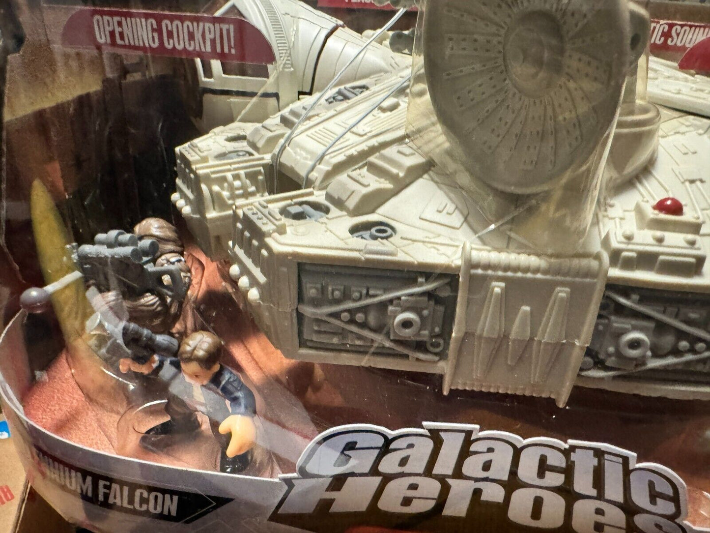 2007 Star Wars Galactic Heroes Millennium Falcon (Walmart Exclusive)