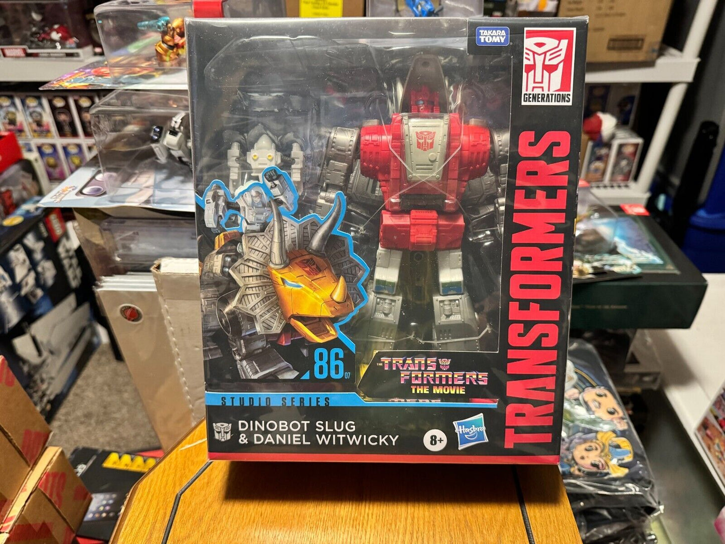 Hasbro Transformers The Movie - Studio Series - Dinobot Slug and Daniel Witwicky