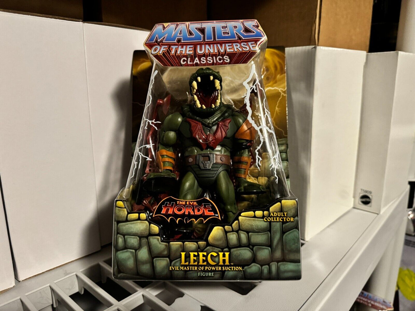 Mattel MOTU Classics Leech with mailer box