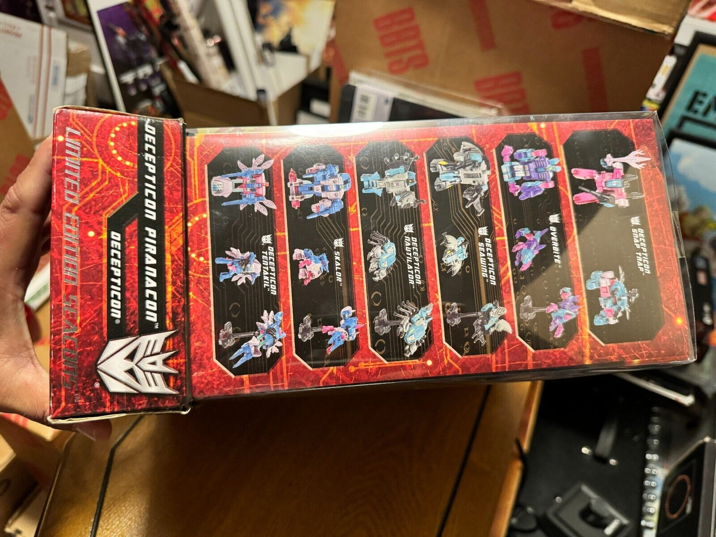 Transformers BBTS Exclusive Limited Edition Seacons Piranacon
