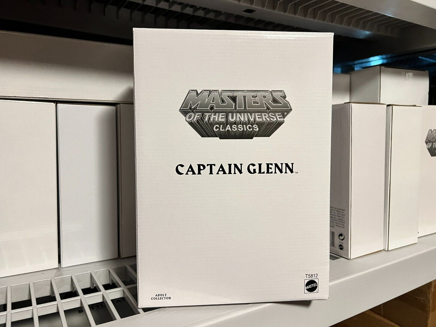 Mattel MOTU Classics Captain Glenn with Cringer SDCC with mailer box