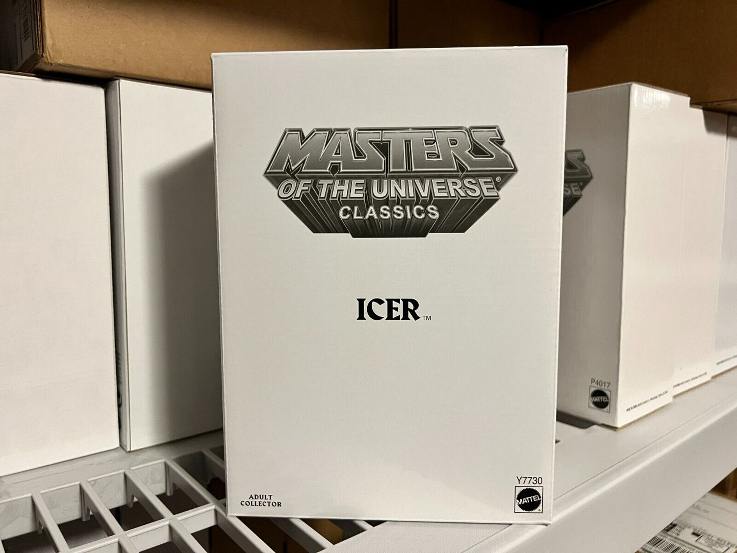 Mattel MOTU Classics Icer with mailer box