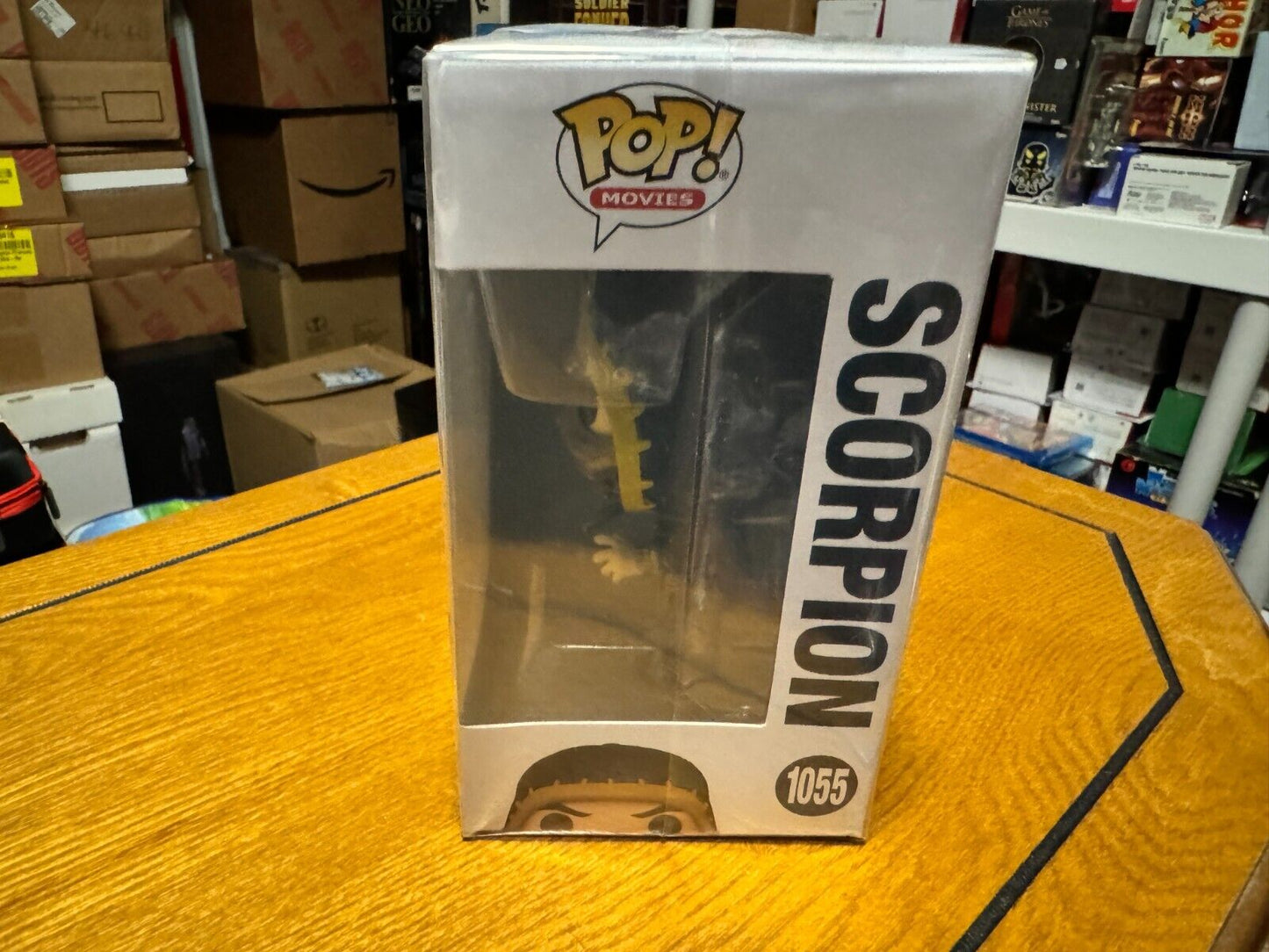 Funko Pop! Movies Mortal Kombat Scorpion #1055 MK Vinyl Figure