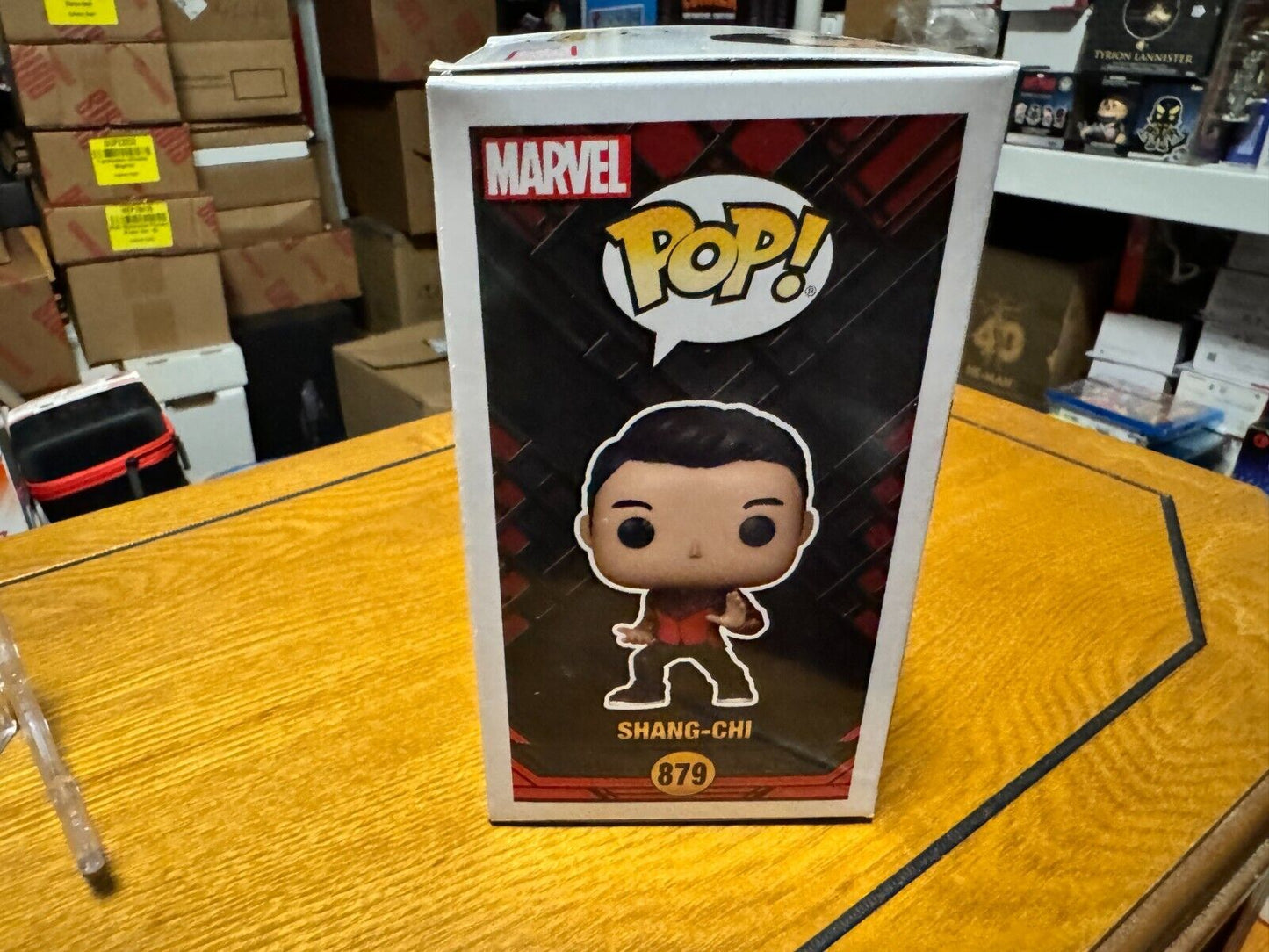 Funko POP! Shang-Chi Ten Rings SHANG-CHI #879 Marvel Collector Corps Exclusive
