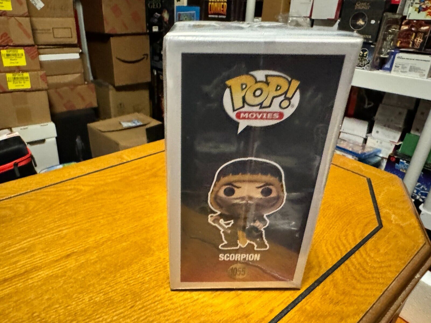 Funko Pop! Movies Mortal Kombat Scorpion #1055 MK Vinyl Figure