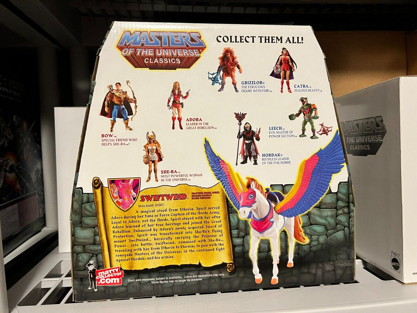 Mattel MOTU Classics Swiftwind with mailer box