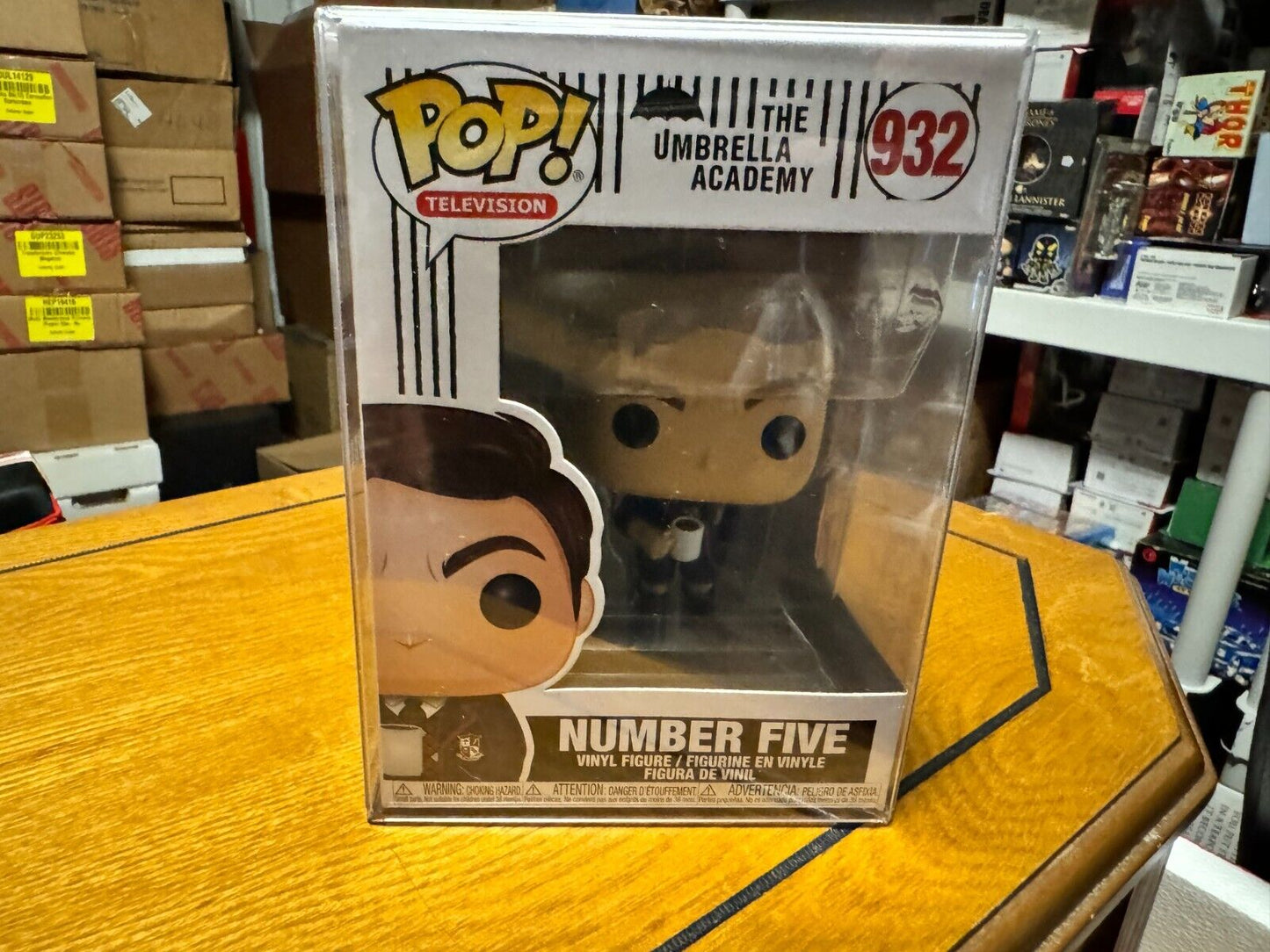 Funko Pop! Vinyl: The Umbrella Academy - Number Five #932