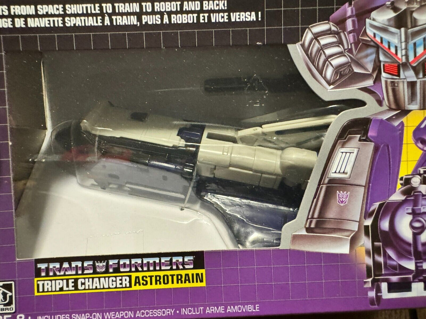 Hasbro Transformers Vintage G1 Reissue Astrotrain
