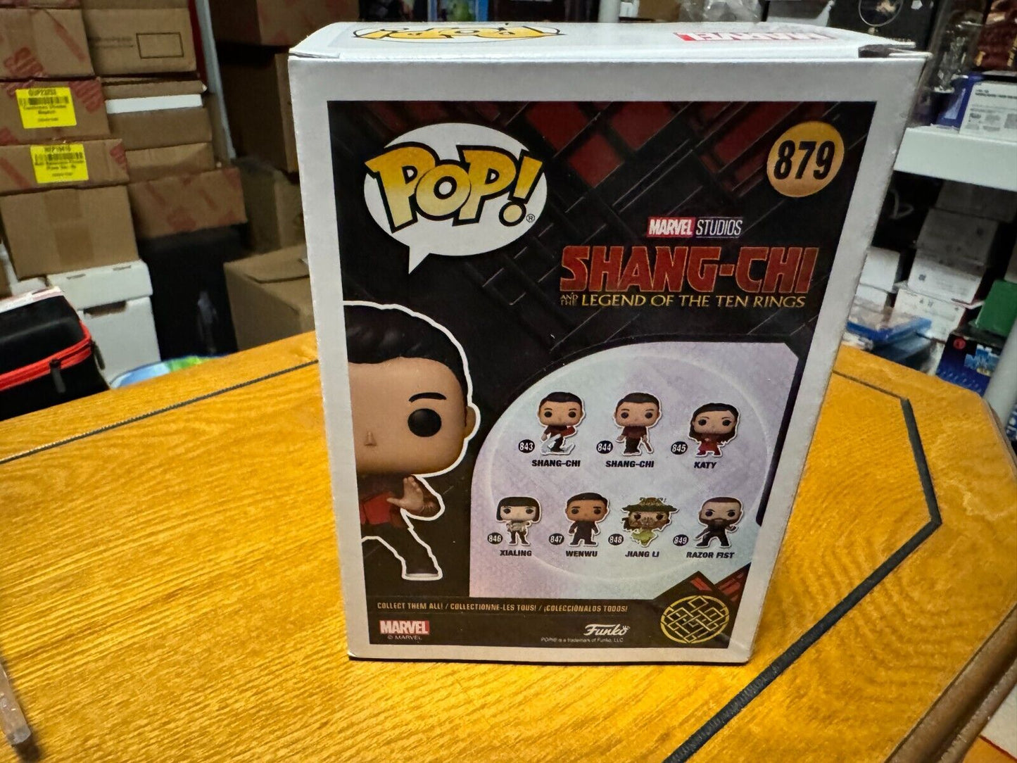 Funko POP! Shang-Chi Ten Rings SHANG-CHI #879 Marvel Collector Corps Exclusive