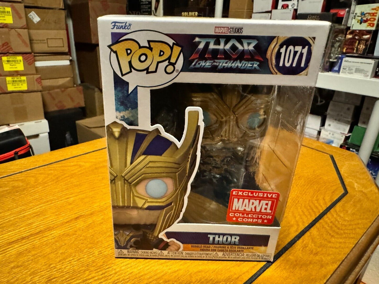 Funko Pop! Vinyl - Thor - Marvel Collector Corps (Exclusive) #1071