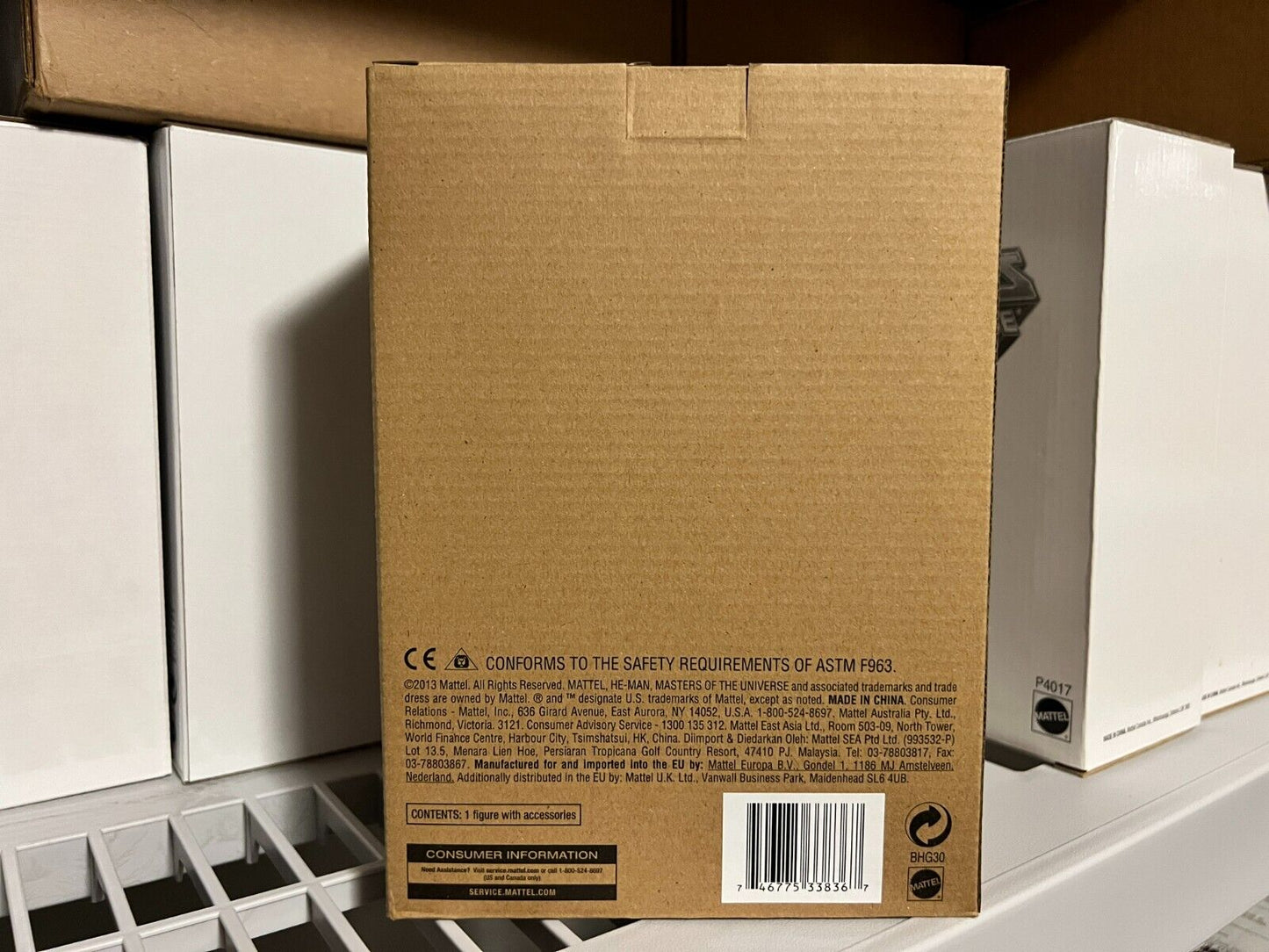 Mattel MOTU Classics Blade with mailer box