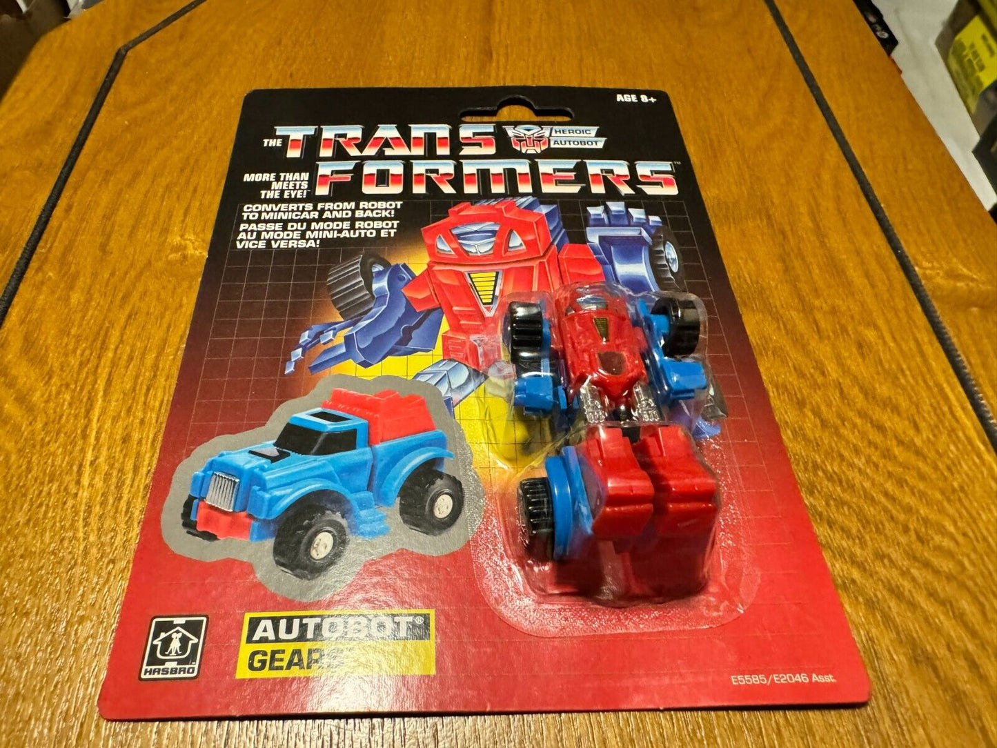 Hasbro reissue Transformers G1 Minibots Gears - Walmart exclusive
