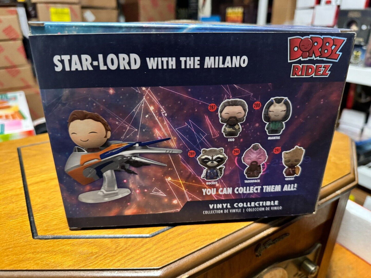 Funko Dorbz Ridez Star-Lord With The Milano #27 Guardians Of The Guardians Vol 2