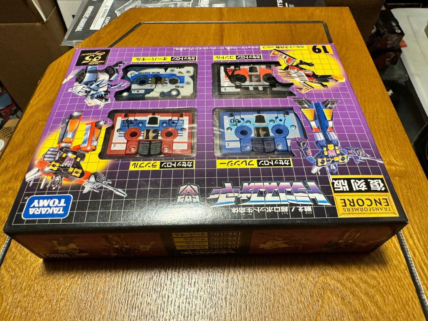 Transformers Encore 19 Cassettes Takara Tomy (Rumble Frenzy Laserbeak Overkill)