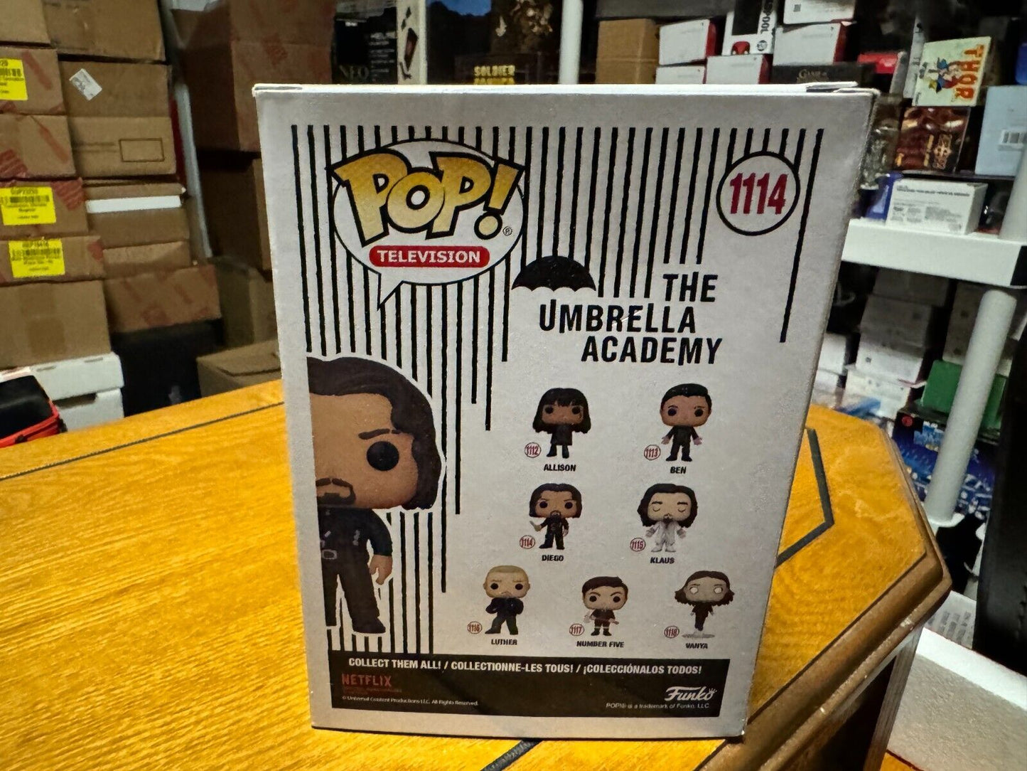 Funko Pop! Vinyl: The Umbrella Academy - Diego #1114