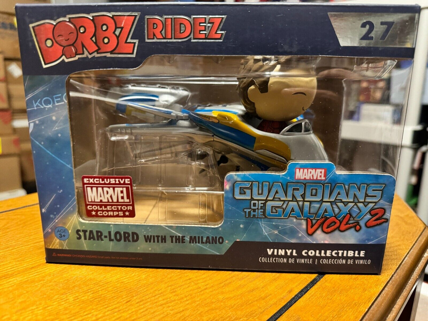 Funko Dorbz Ridez Star-Lord With The Milano #27 Guardians Of The Guardians Vol 2