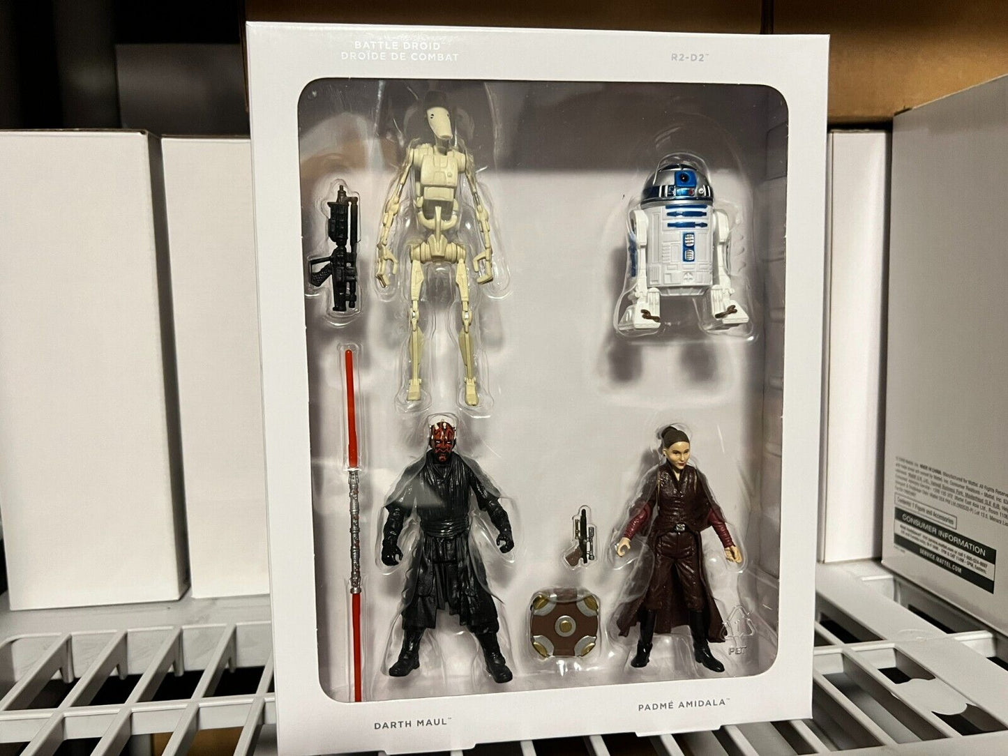 Star Wars 3.75'' Digital Release Commemorative Collection Set Episodes I-VI