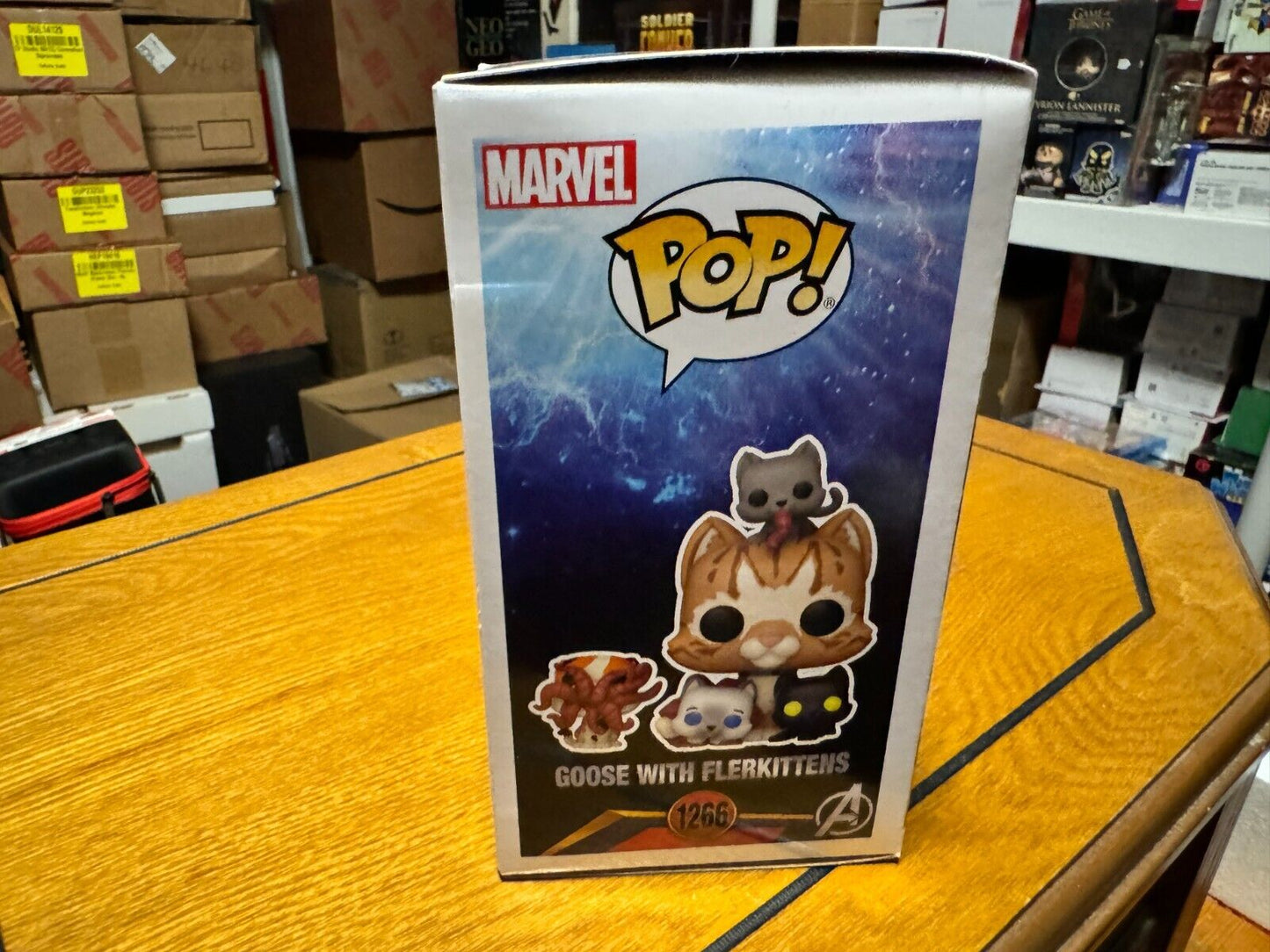 Funko Pop! Vinyl: Marvel - Goose with Flerkittens - Amazon (Exclusive) #1266