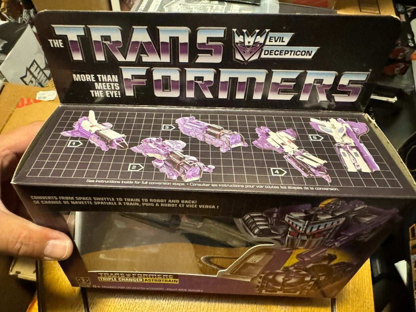 Hasbro Transformers Vintage G1 Reissue Astrotrain