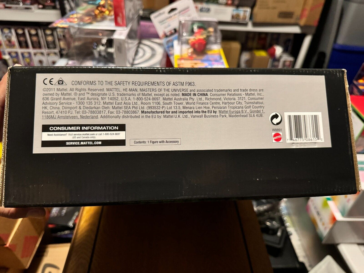 Mattel MOTU Classics - Griffin with mailer box