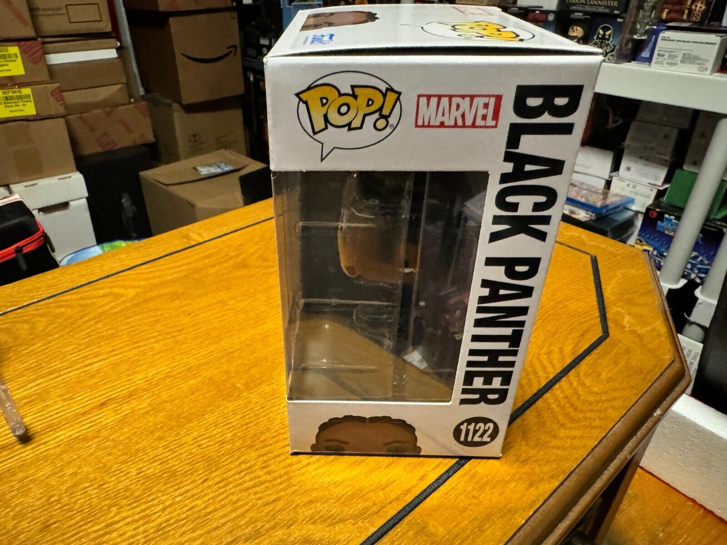 Funko Pop! Vinyl - Black Panther - Marvel Collector Corps (Exclusive) #1122