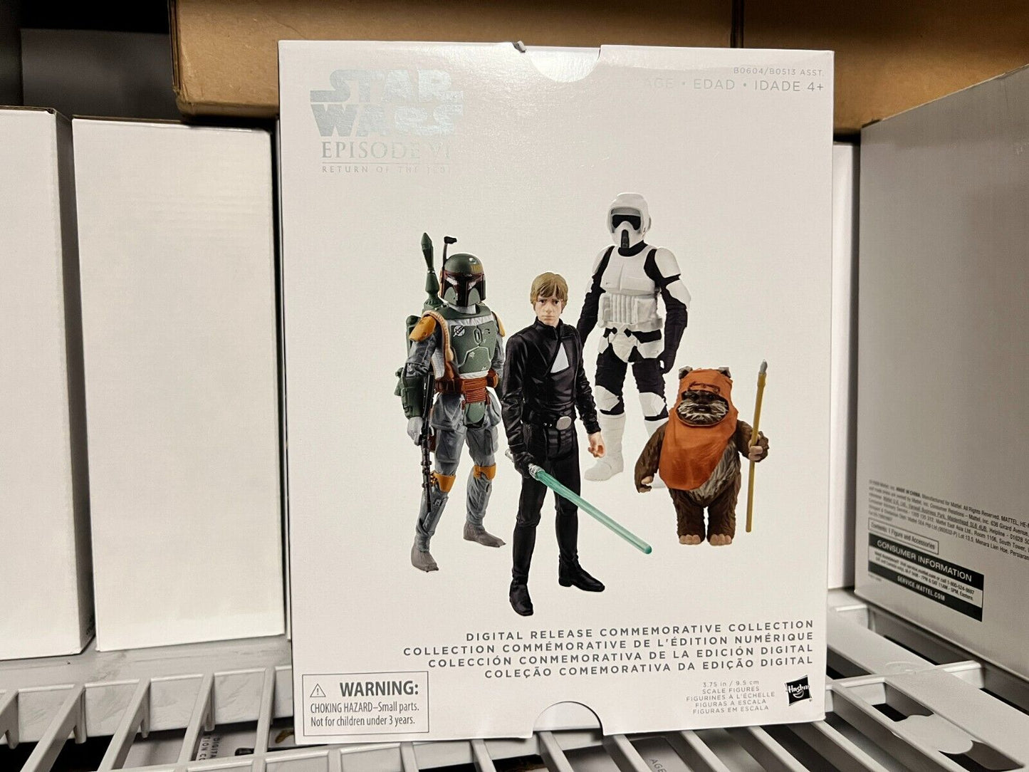 Star Wars 3.75'' Digital Release Commemorative Collection Set Episodes I-VI