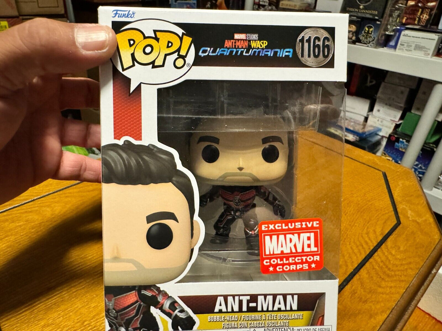 Funko Pop! Ant-Man 1166 - Ant-Man & Wasp Quantumania Marvel Collector Corps