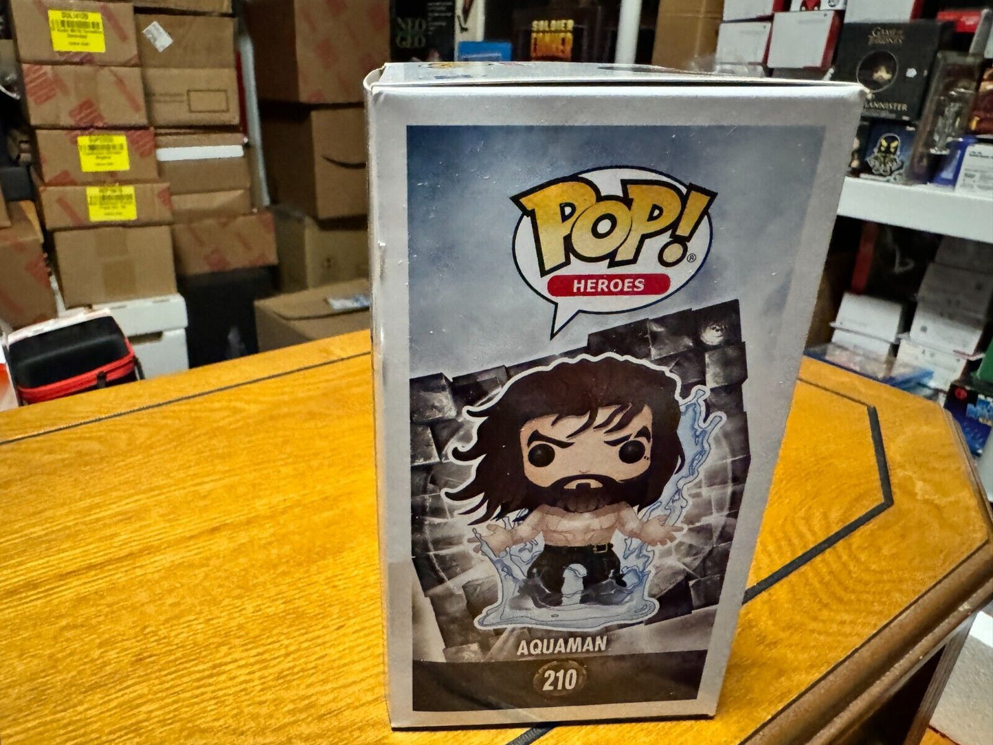 Pop! Heroes: Justice League Aquaman #210 Legion of Collectors Exclusive