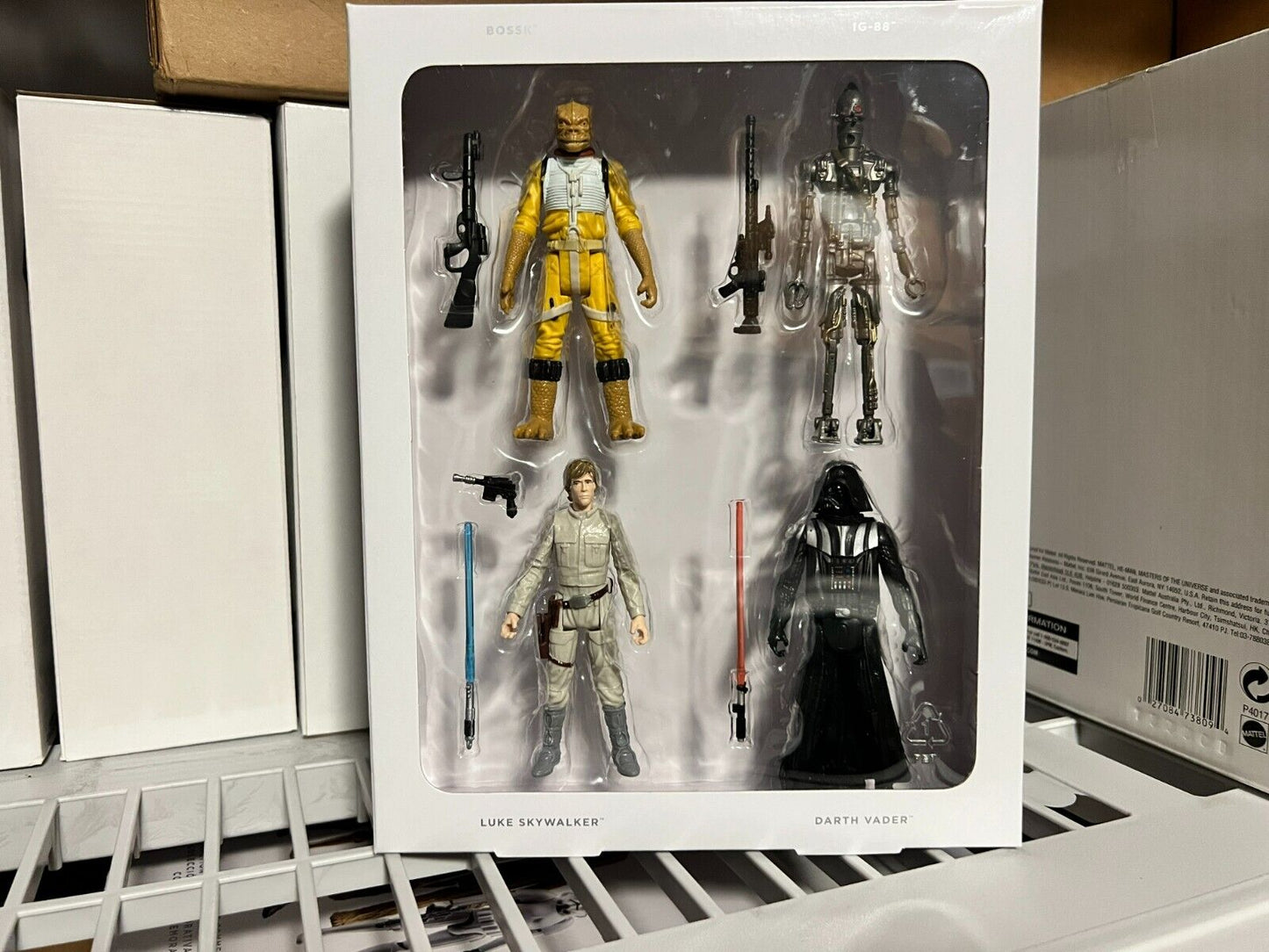 Star Wars 3.75'' Digital Release Commemorative Collection Set Episodes I-VI