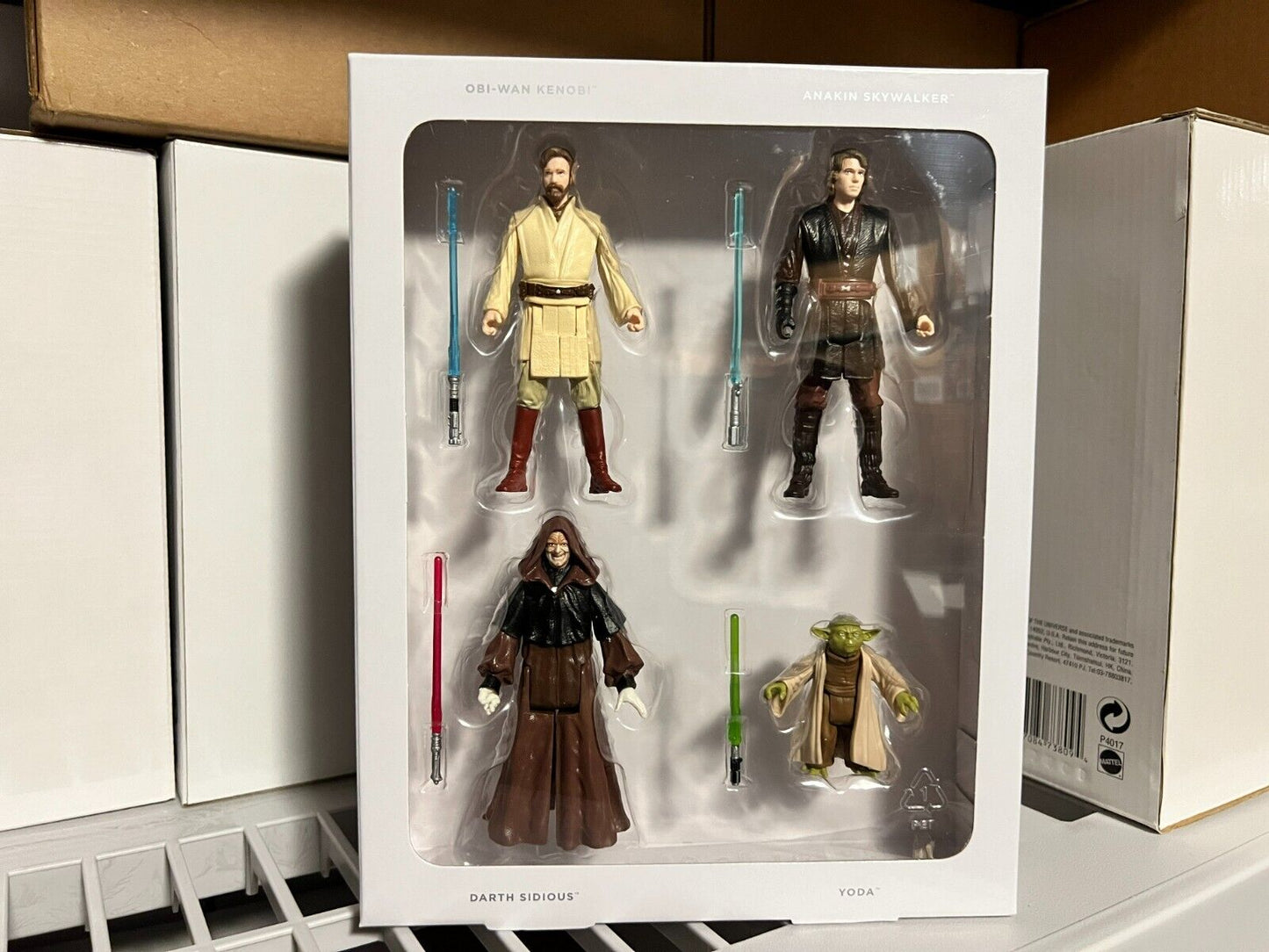 Star Wars 3.75'' Digital Release Commemorative Collection Set Episodes I-VI