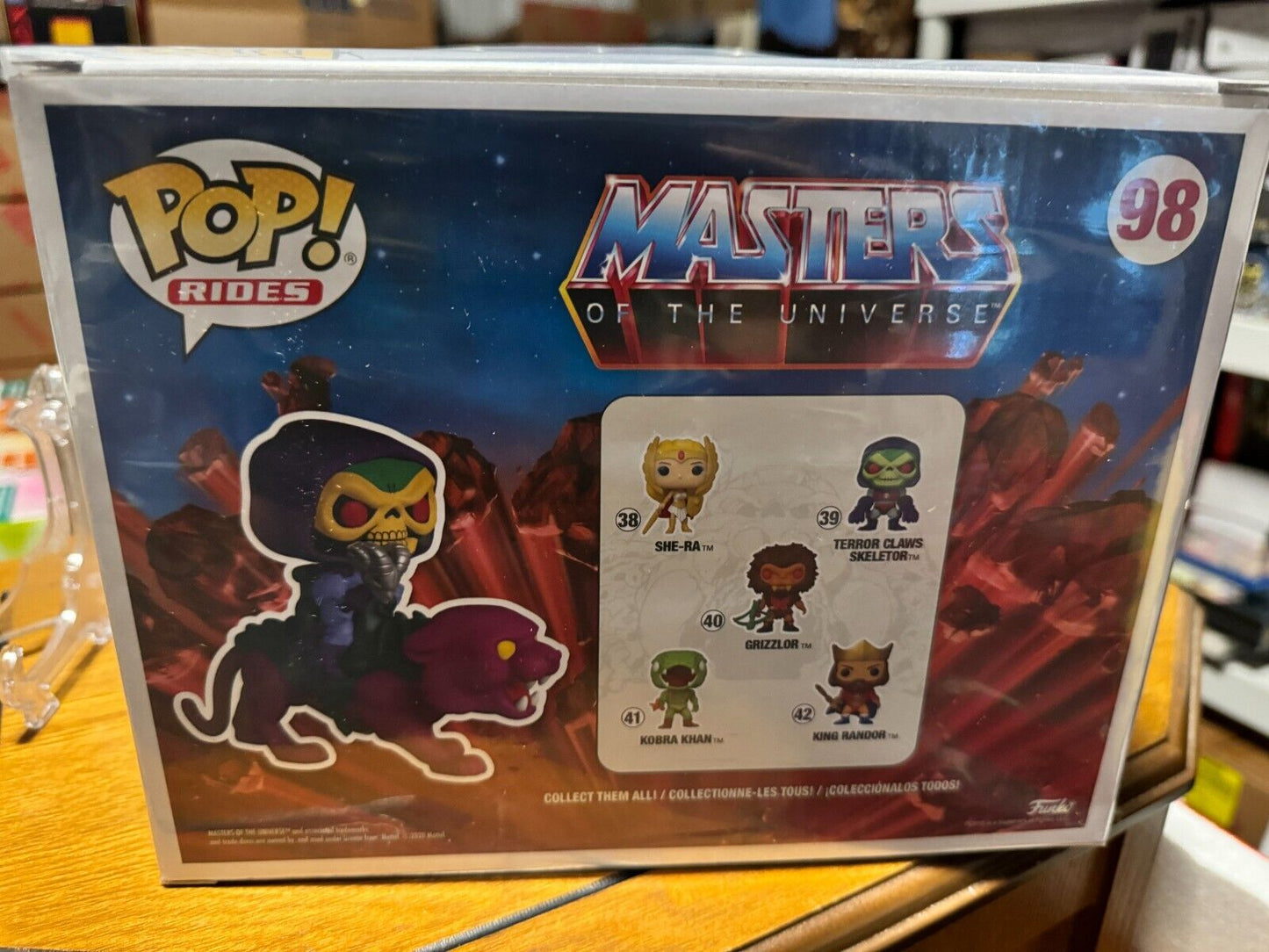 Funko Pop! Rides: Masters of the Universe - Skeletor on Panthor #98