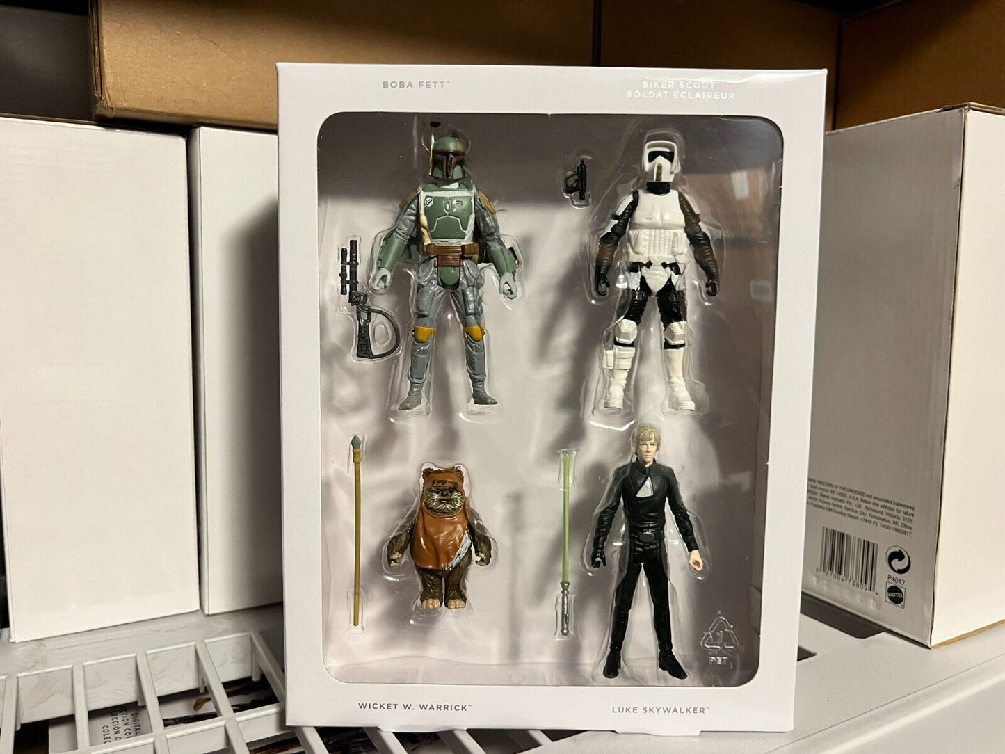 Star Wars 3.75'' Digital Release Commemorative Collection Set Episodes I-VI