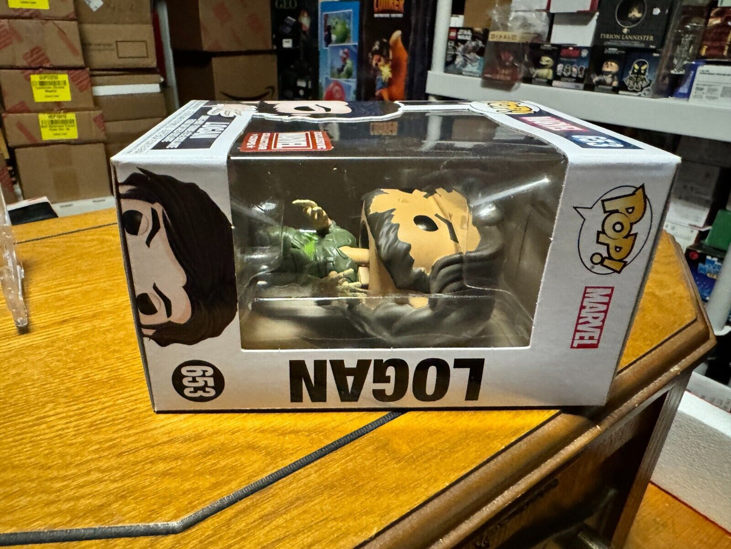 Funko Pop! Vinyl: Marvel - Logan - Collector Corps (Exclusive) #653
