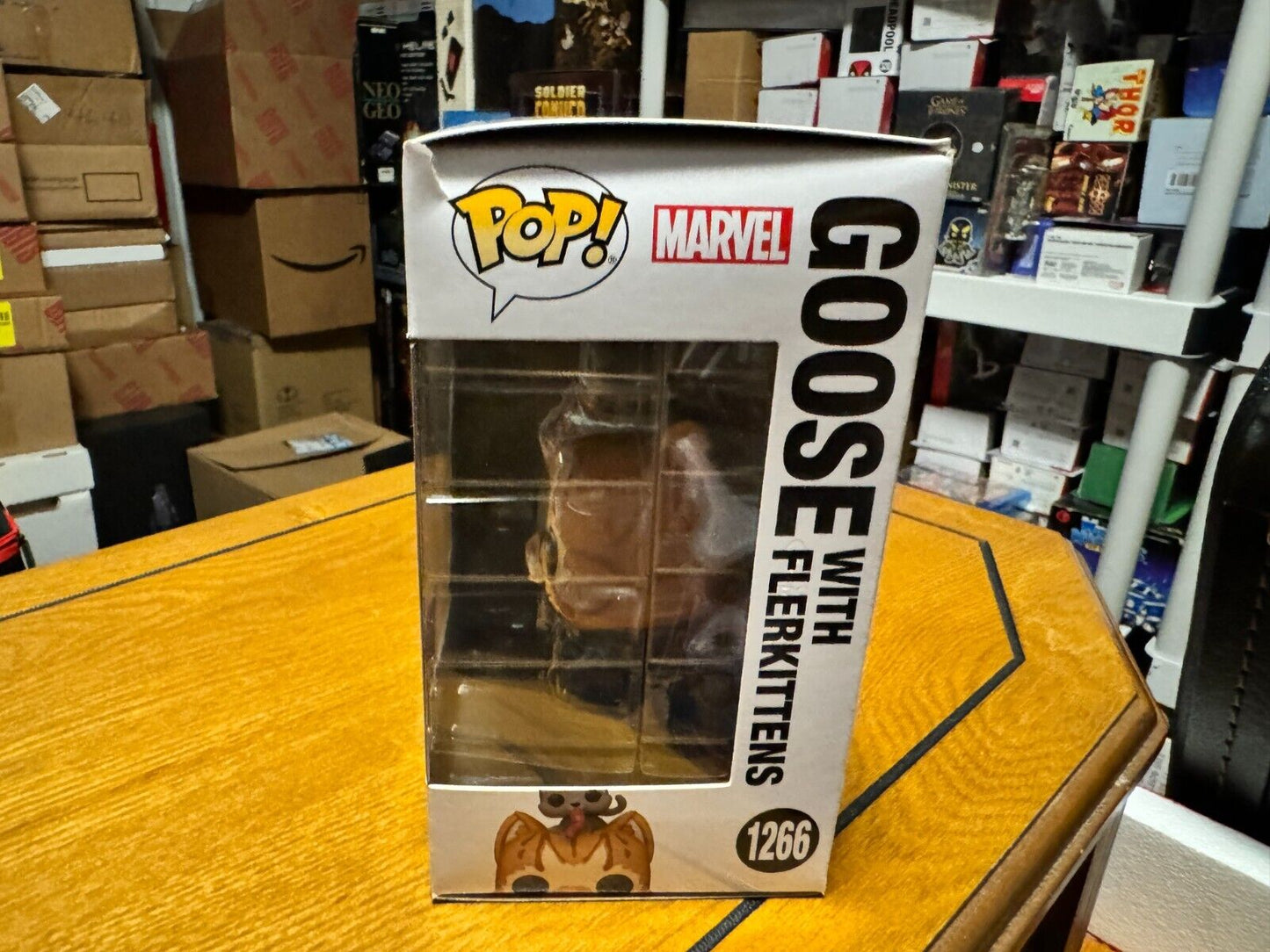 Funko Pop! Vinyl: Marvel - Goose with Flerkittens - Amazon (Exclusive) #1266