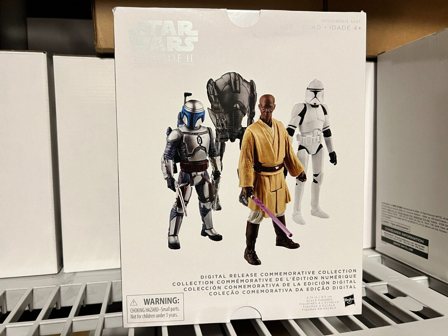 Star Wars 3.75'' Digital Release Commemorative Collection Set Episodes I-VI