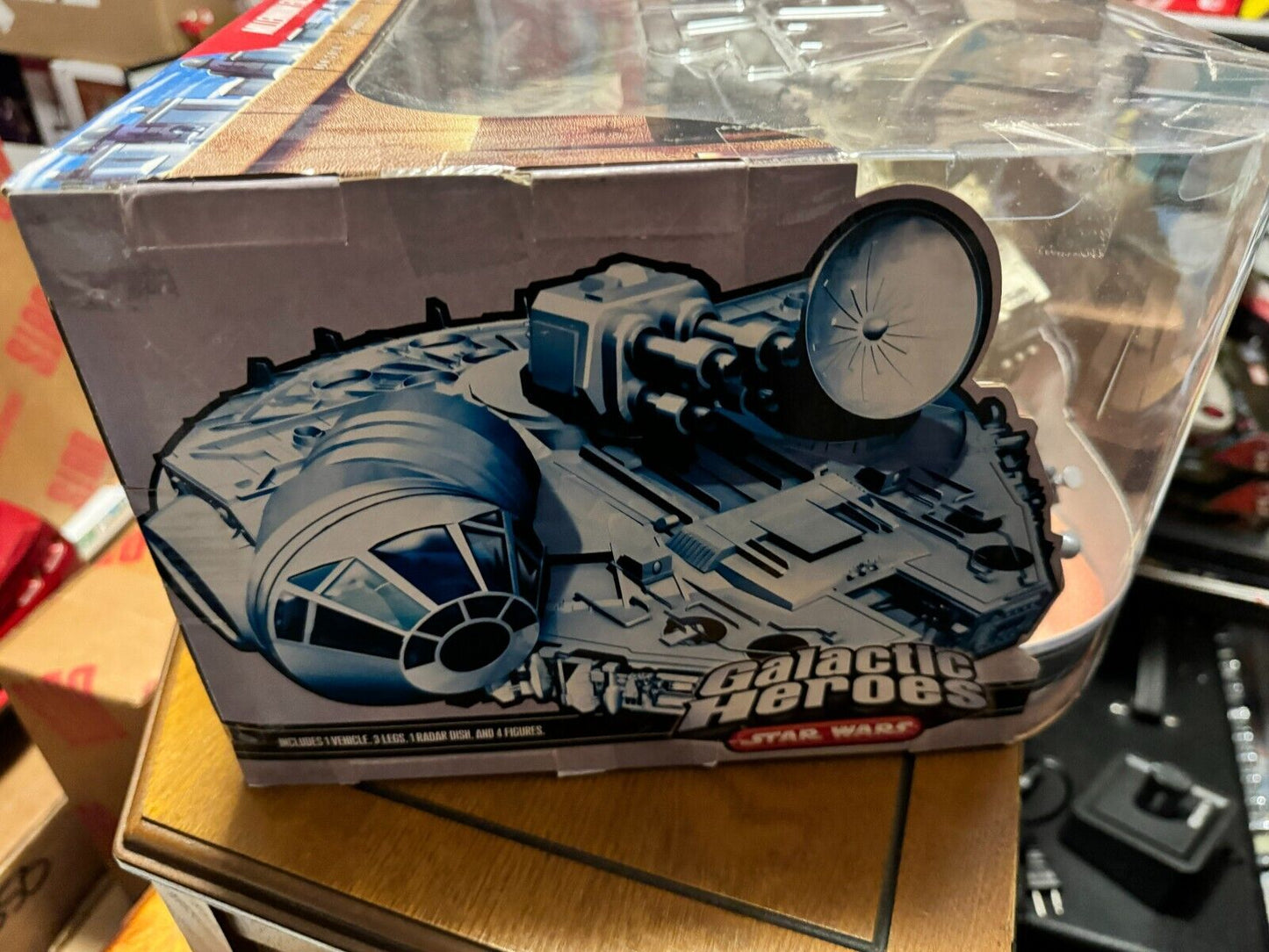 2007 Star Wars Galactic Heroes Millennium Falcon (Walmart Exclusive)