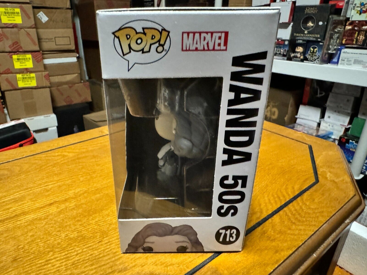 Funko Pop! Marvel - 50's Wanda (Black & White) #713 As Seen On WandaVision!