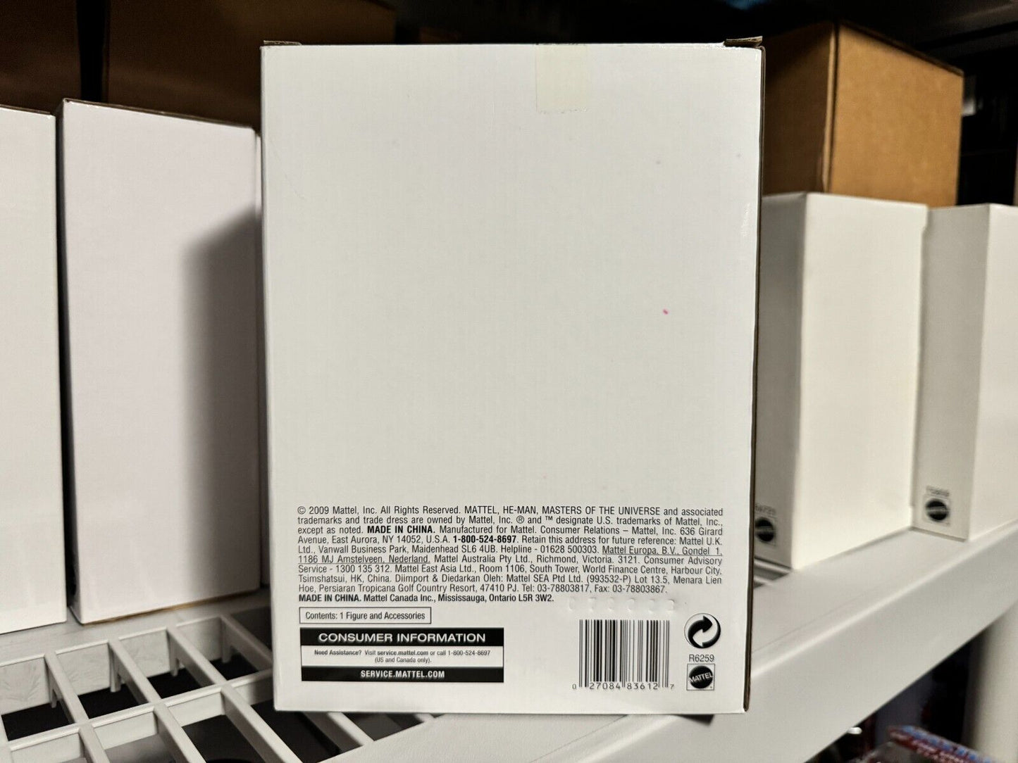 Mattel MOTU Classics Keldor with mailer box