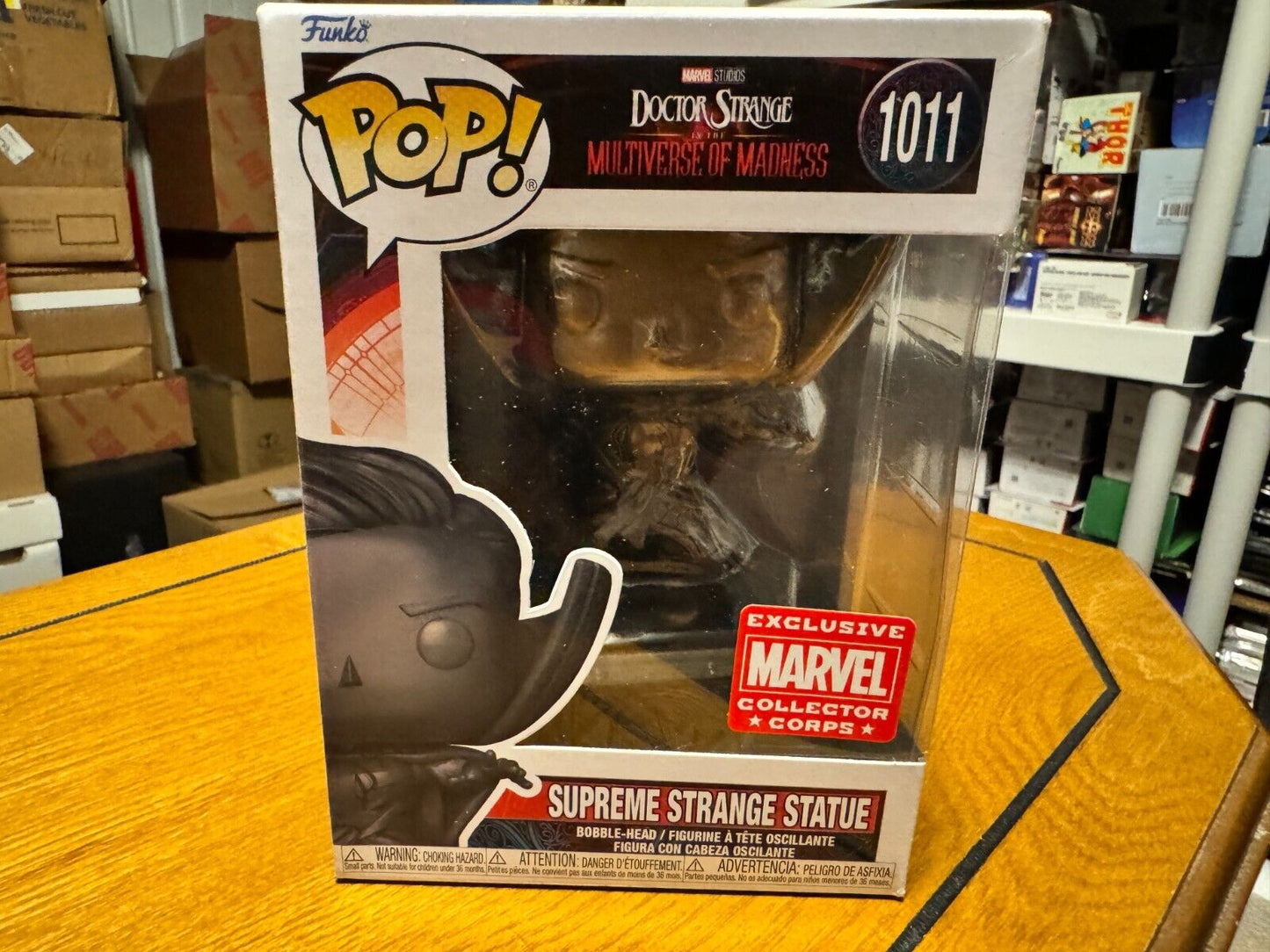 Funko POP! Doctor Strange Statue #1011 Marvel Collector Corps